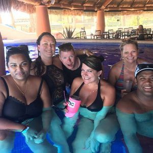 Phoenix Singles Club Members Enjoying The Pool